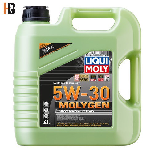 Dầu Nhớt Động Cơ Liqui Moly Molygen New Generation 5W-30 SN/CF 4 Lít 9089