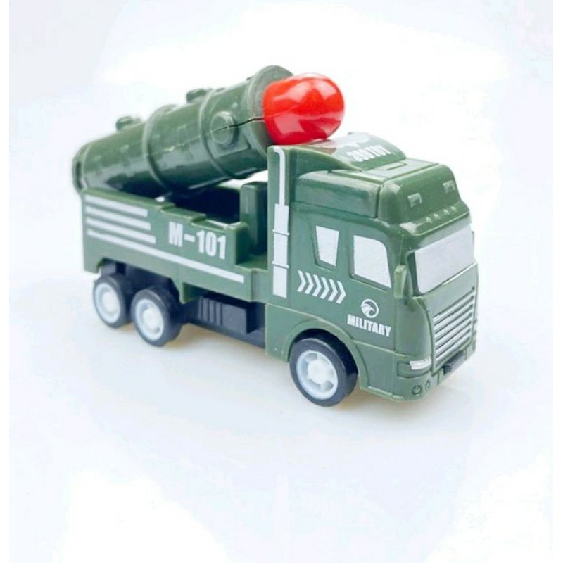 Bộ đồ chơi 6 xe quân đội mô hình siêu ngầu cho bé