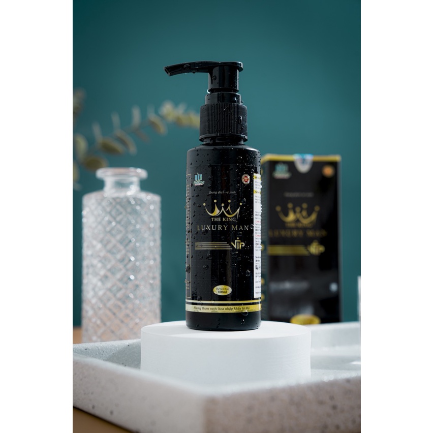 Dung Dịch Vệ Sinh Nam Giới The King Luxury Man Hương Nước Hoa chai 100ml
