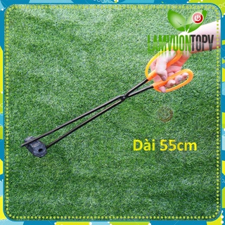 Kẹp gắp rác, gắp than đa năng, kẹp gắp dài hình kéo siêu khỏe, bền 1