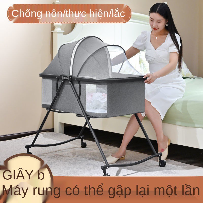 Nôi có thể di chuyển xách tay cho bé ngủ Giường gấp gọn sơ sinh tiện nghi