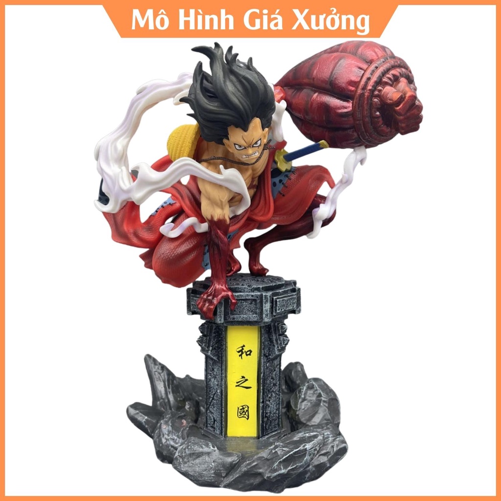 Mô hình One Piece Luffy gear 4  snake man Cao 31cm hàng cao cấp siêu đẹp  , figure mô hình anmie one piece luffy