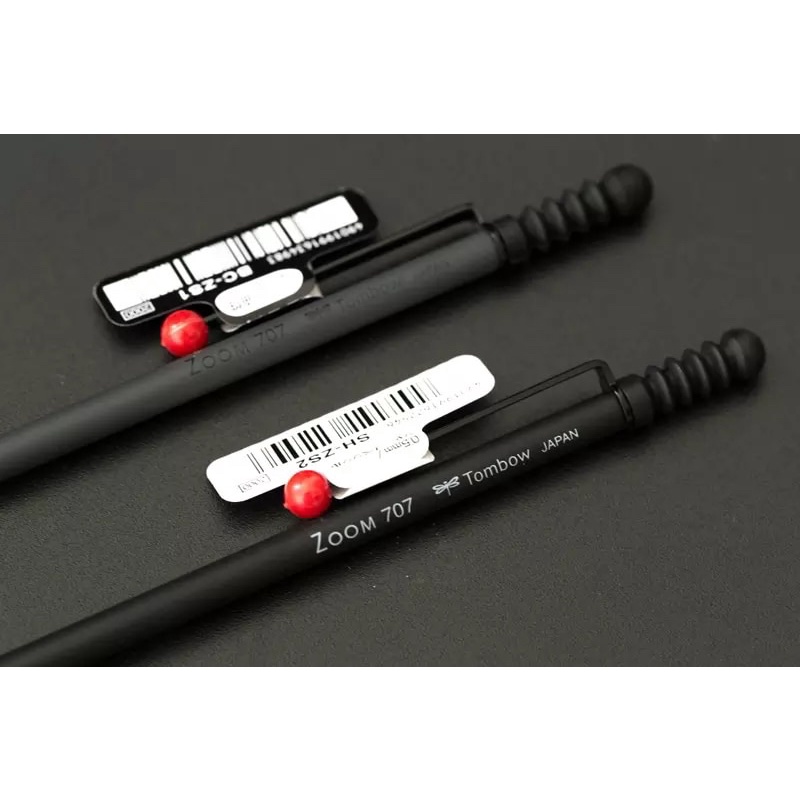 [DA ĐEN] Bút Ký Sang Trọng Tombow Zoom 707 (Thân Bút Kim Loại)