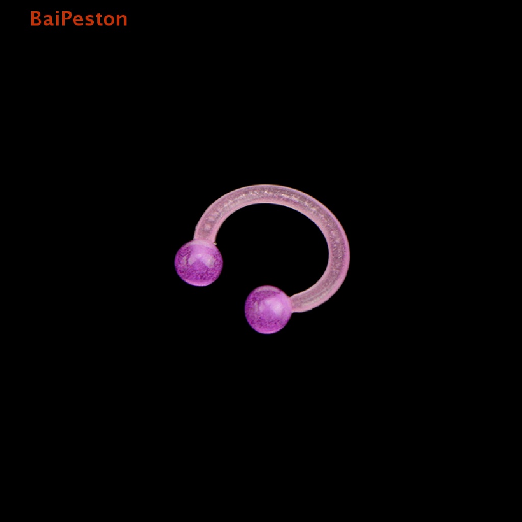 Bộ Khuyên Mũi / Môi / Tai / Cơ Thể Bằng Acrylic Dạ Quang