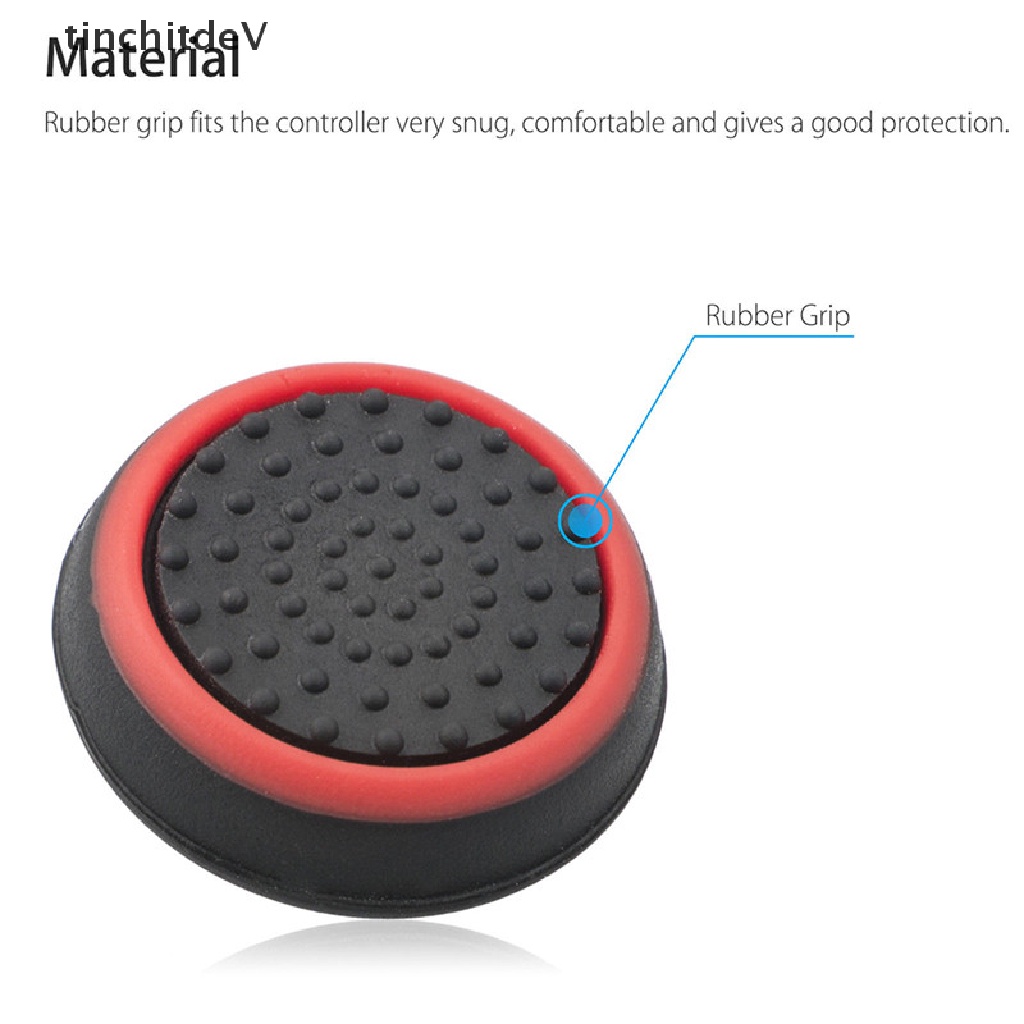 Set 4 Nút Bọc Nút Điều Khiển Chơi Game PS3 PS4 XBOX