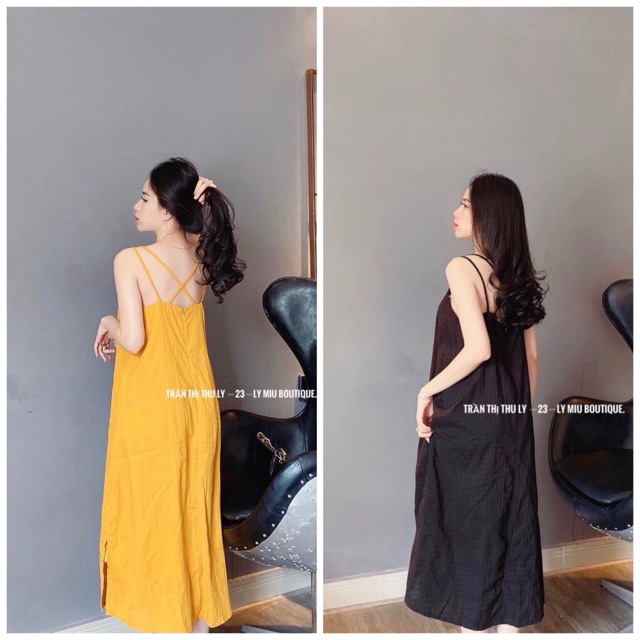 VÁY ĐŨI VIỀN 2 DÂY ĐAN CHÉO