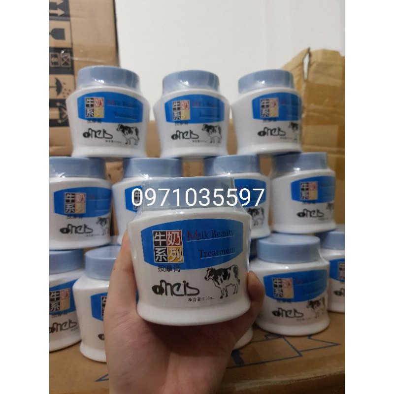 Kem Massage Sữa Bò Massage Cream Giúp Da Trắng Sáng, Săn Chắc, Tràn Đầy Sức Sống - Dùng Trong Spa