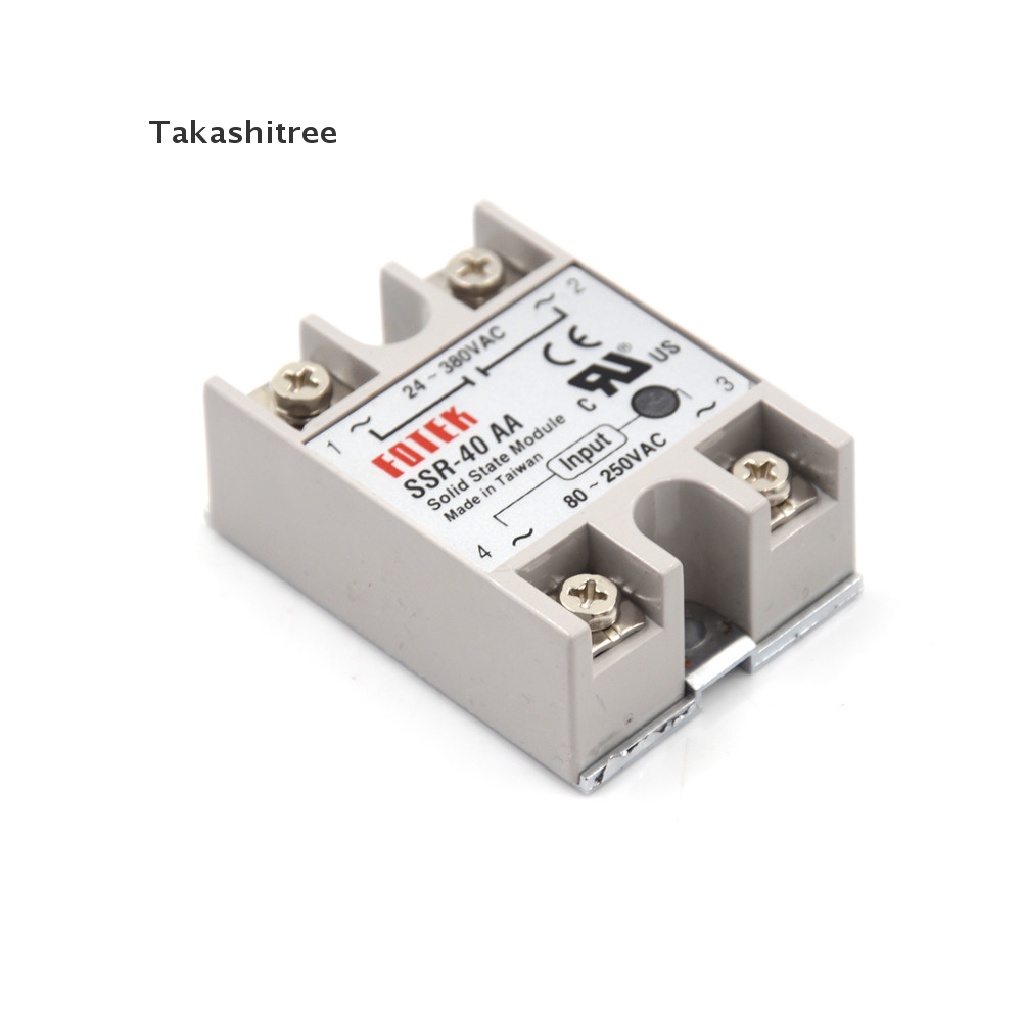 Rơ le trạng thái rắn SSR-40AA-H 40A 80-250V AC TO 90-480V AC SSR 40AA