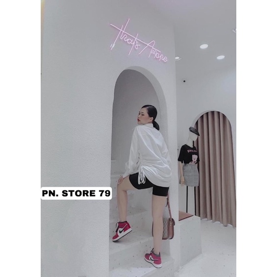 Quần legging nữ nâng mông lưng cạp cao vải thun dày dặn đùi ngố lửng ôm body bó mặc nhà tập gym yoga