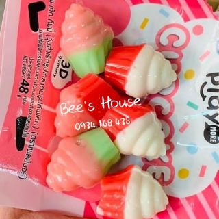 Kẹo dẻo PlayMore Cupcake 48g