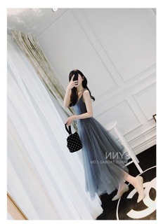 Đầm tiểu thư quý tộc hai lớp