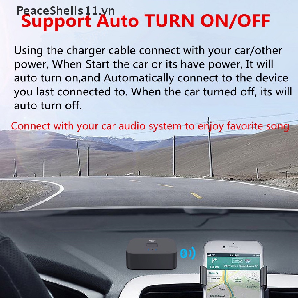 Thiết Bị Nhận Tín Hiệu Bluetooth 5.0 aptX LL RCA Jack 3.5mm