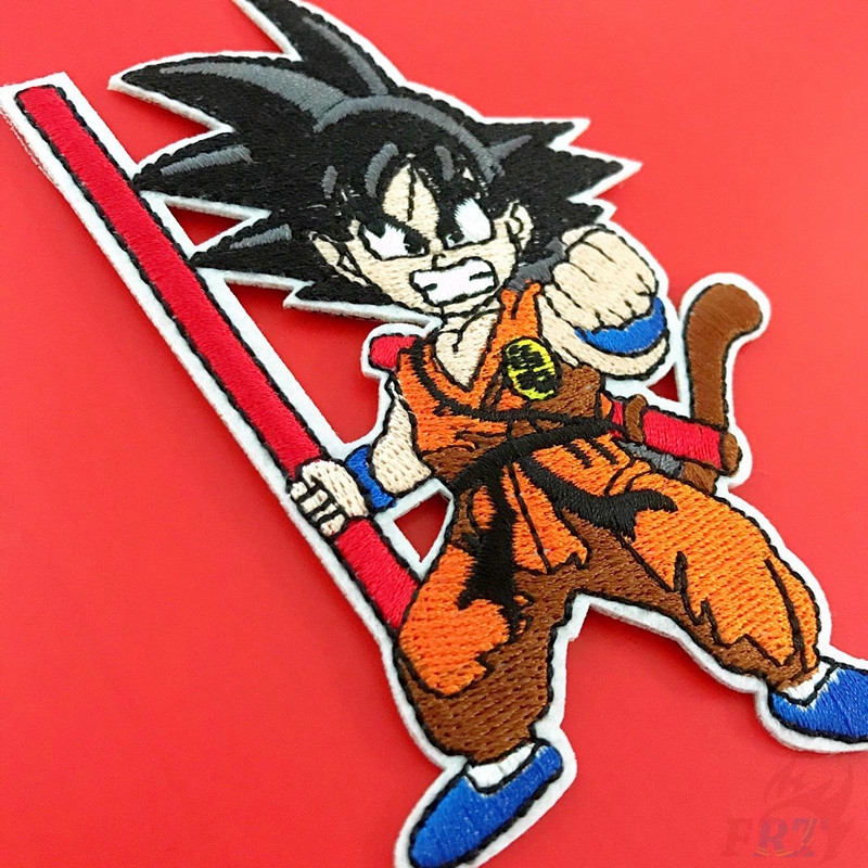 ☸ Anime：DRAGON BALL S-4 Patch ☸ 1Pc Son Goku Diy Sew on Iron on Patch