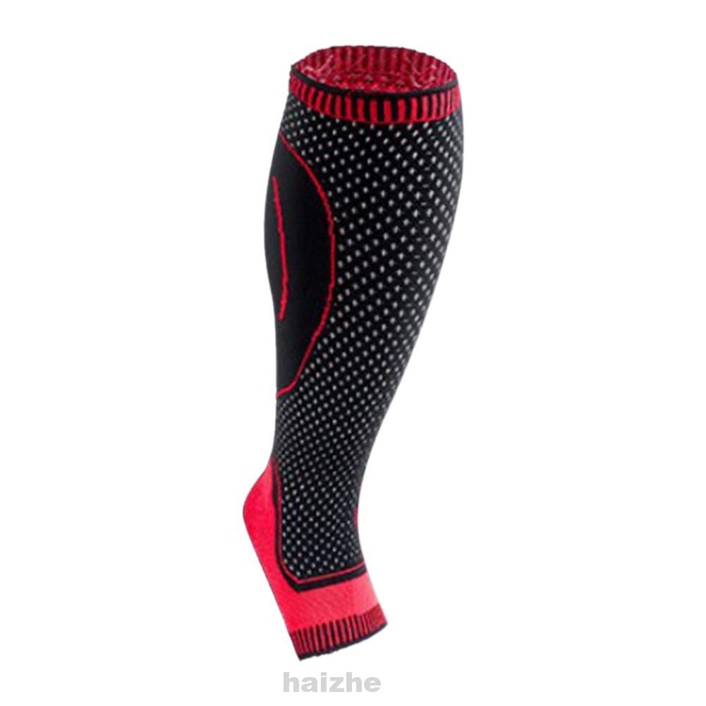 Stretch Football Warmers Shin Splints Basketball Cycling Running Breathable Calf Support Compression Leg Sleeve