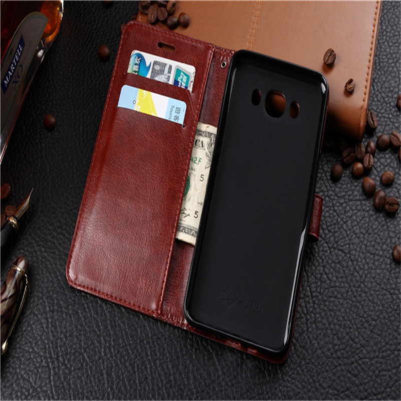 TPU Mềm wallet Case Cho Samsung Galaxy J3 J5 J7 2016 PU Da Điện Thoại Bag Bìa | BigBuy360 - bigbuy360.vn