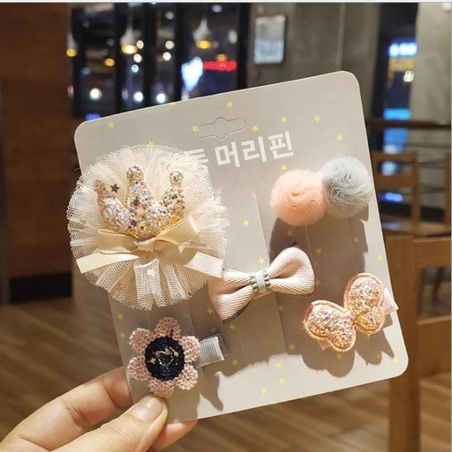 Kẹp tóc cho bé