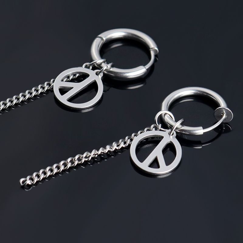 Set 10 Khuyên Tai Không Xỏ Lỗ Nhiều Màu Sắc Cá Tính