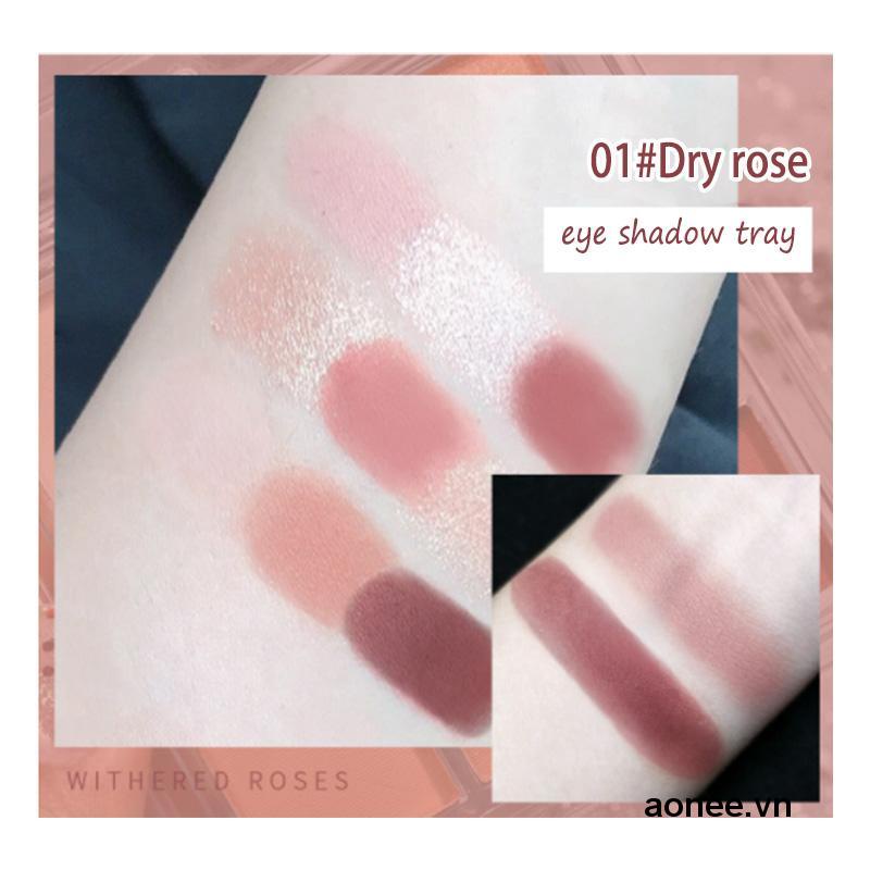 ✨✨Bảng Phấn Mắt 9 Màu Tông Nude Ánh Kim Tuyến Lấp Lánh Lâu Trôi