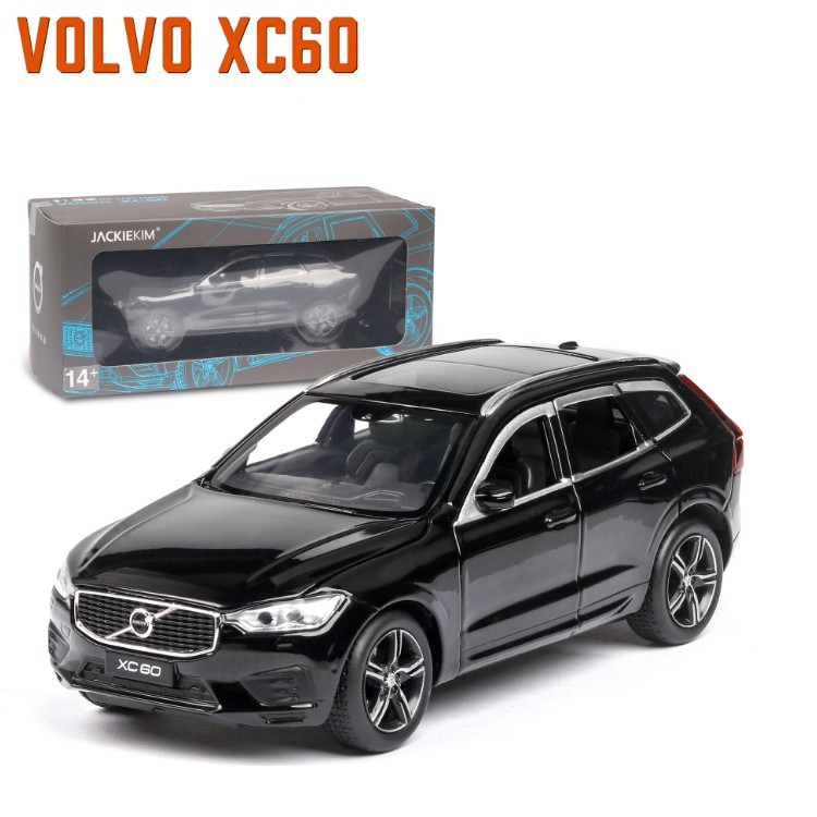 Xe mô hình ô tô Volvo XC60 tỉ lệ 1:32 xe đồ chơi trẻ em - xe ô tô làm bằng kim loại mở được cửa