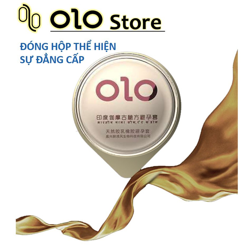 Bao cao su OLO hồng gân gai, bcs siêu mỏng,co dãn, đàn hồi tốt hộp 10c-olo_store