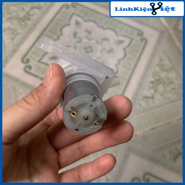Máy Bơm Mini Trắng 12V