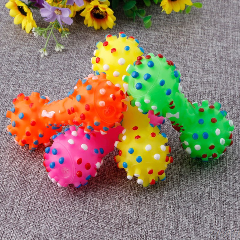 Đồ chơi gặm xương có tiếng kêu bằng cao su cho thú cưng