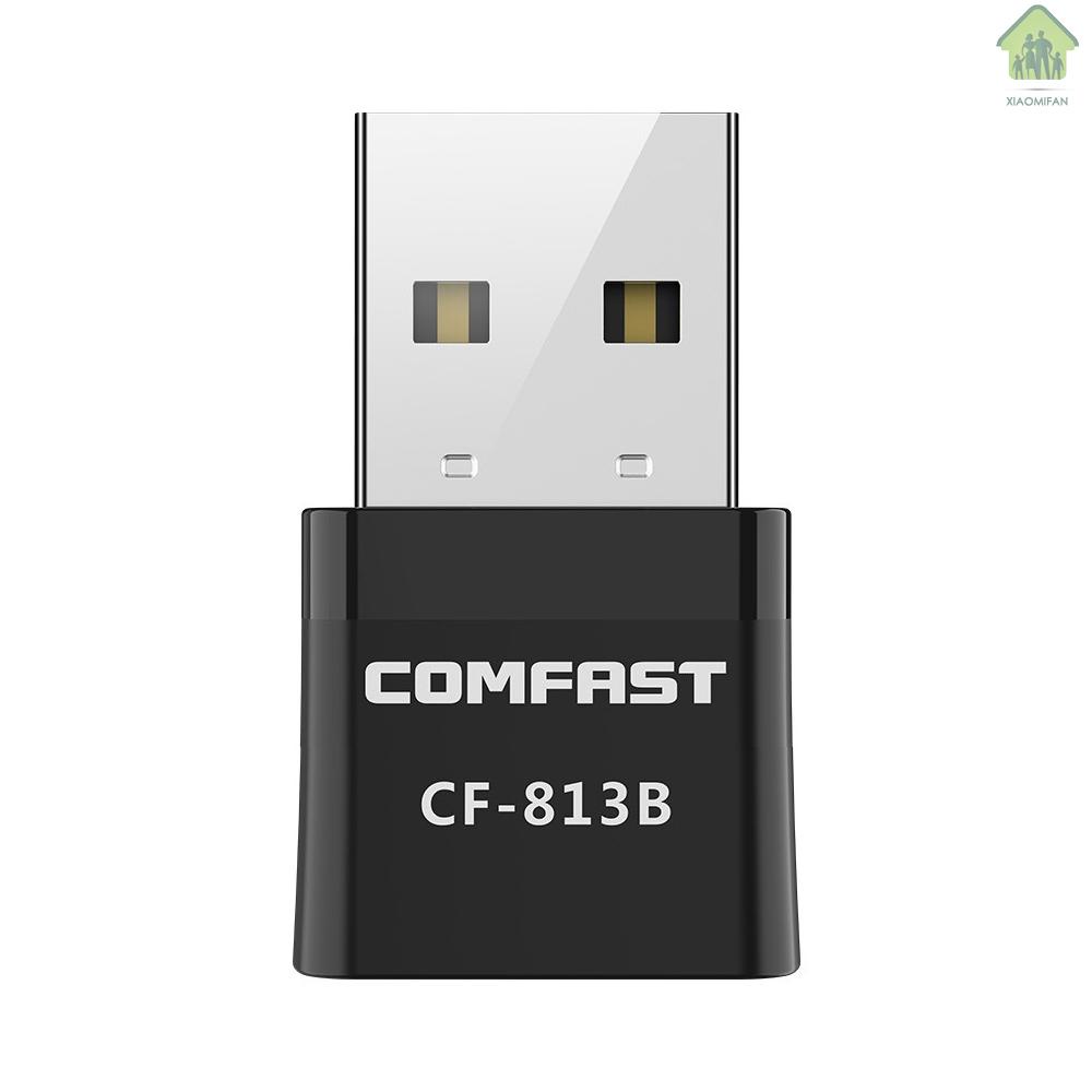 Thẻ Mạng Không Dây Usb Na Comfast Cf-813B 650m 2.4 & 5.8ghz Bt + Wifi Cho Pc Laptop
