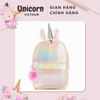 Balo túi nữ đi học giá rẻ cho bé gái kỳ lân cute dễ thương Unicorn Vietnam