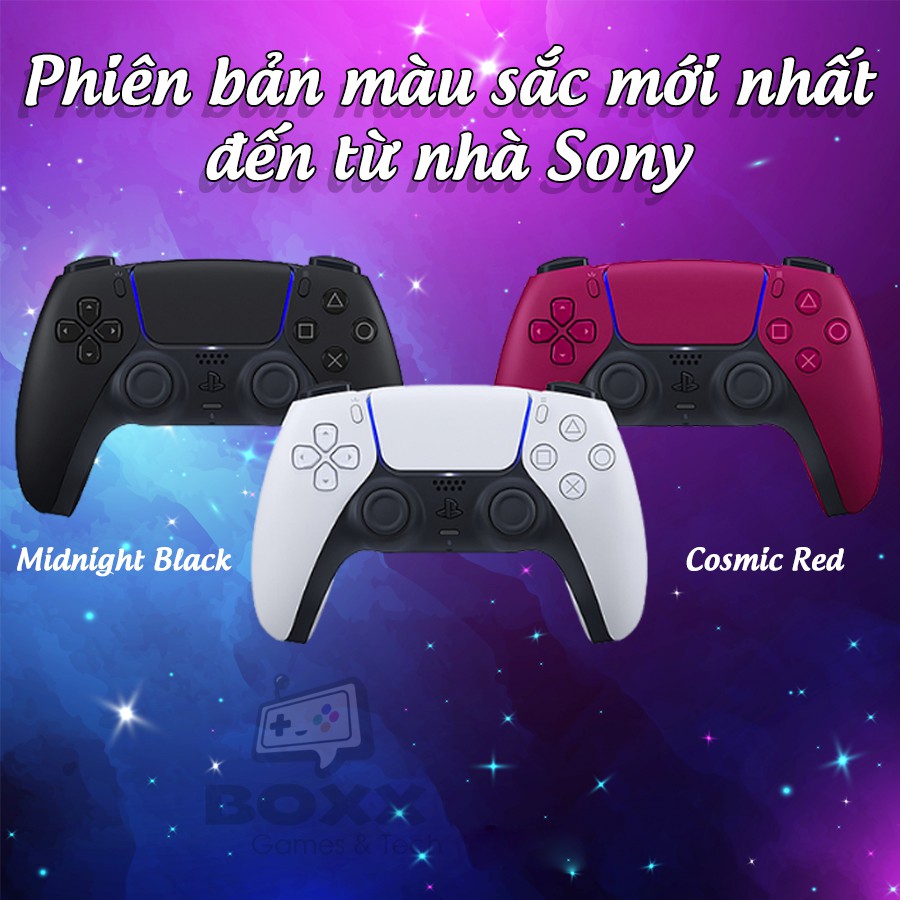 Tay Cầm PS5 DualSense - PlayStation 5, Màu Cosmic Red Mới