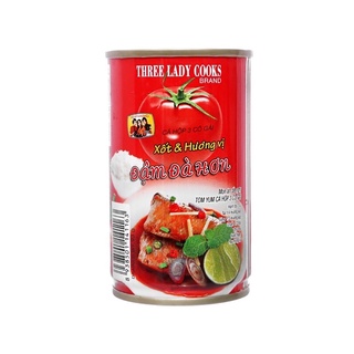 CÁ HỘP SỐT CÀ 3 CÔ GÁI 155G