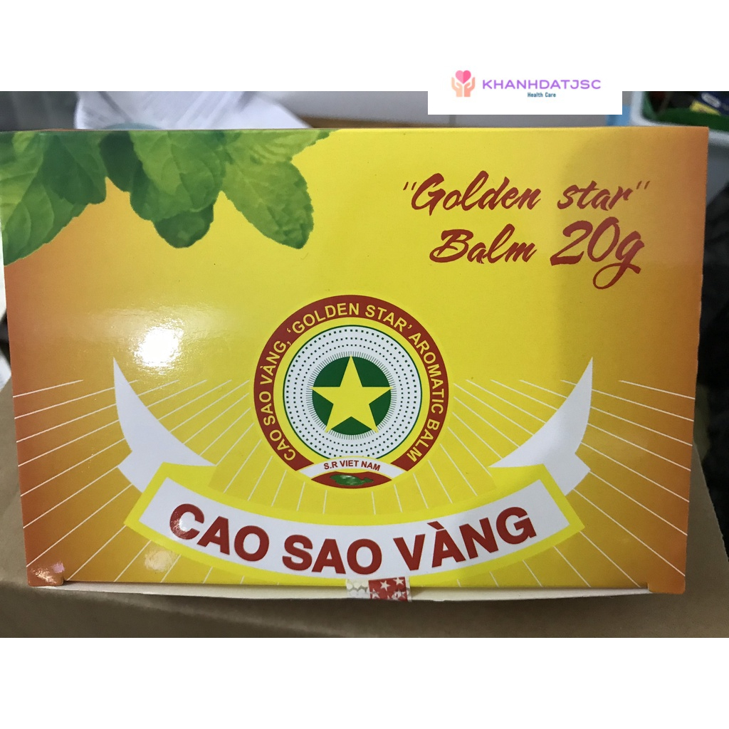 Cao sao vàng Golden Star Balm 20g