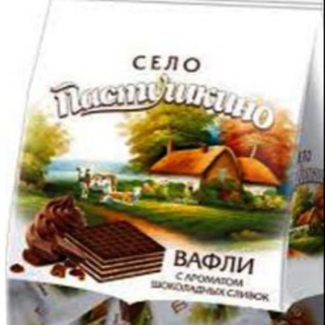 Bánh xốp Selo từ Tvorok cao cấp của Nga 250g. HSD :T9/2020