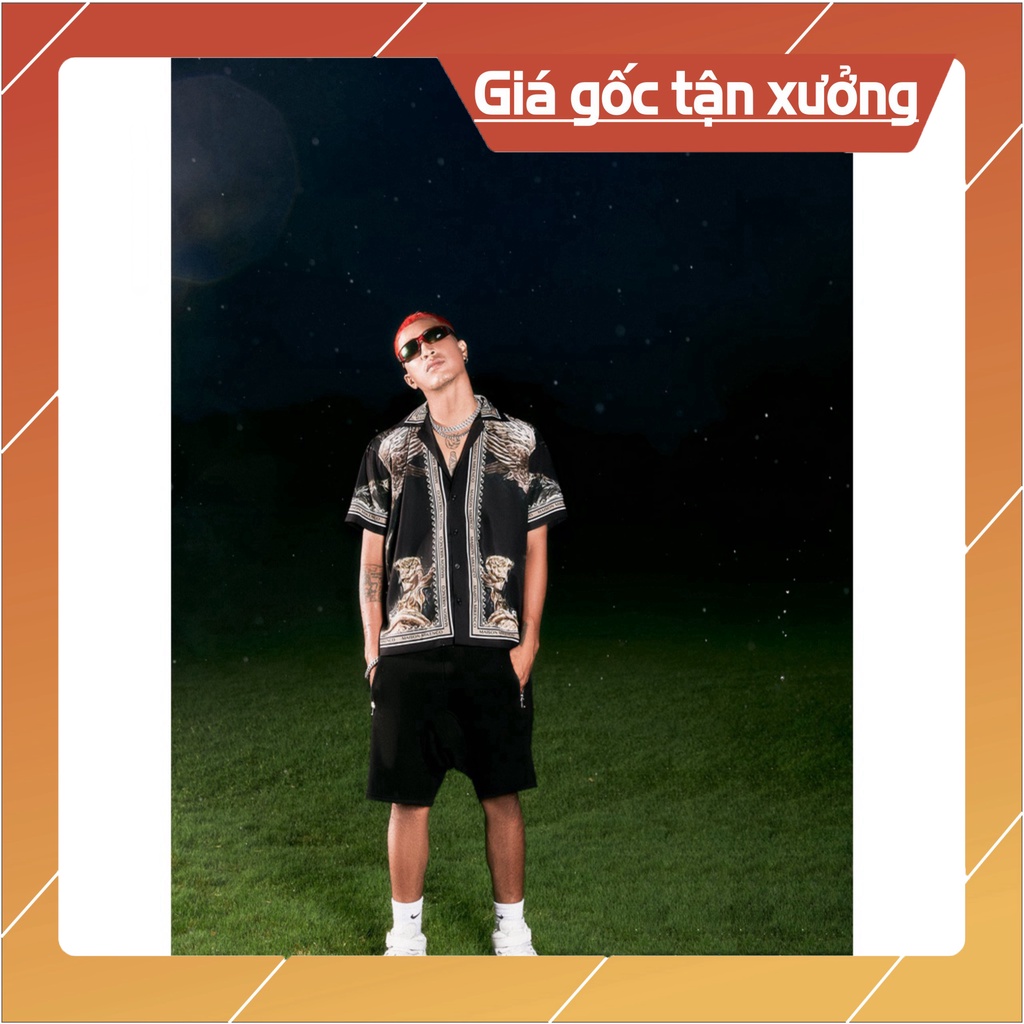 Áo sơmi nam MIKENCO Flame shirt sịn sò