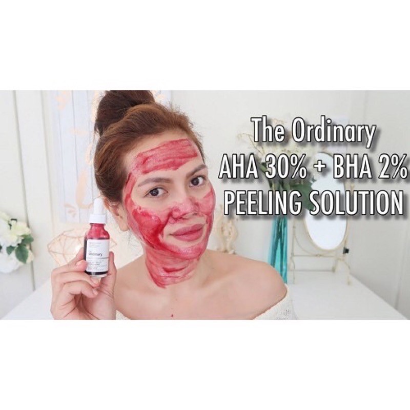 The ordinary peeling solution AHA 30% + BHA 2%