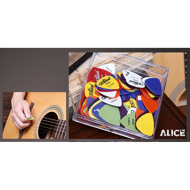 Phím Guitar Alice nhựa - Bền bỉ, Chất Lượng Phù hợp với Guitar Điện, Guitar Thùng Acoustic, Và các dòng guitar khác