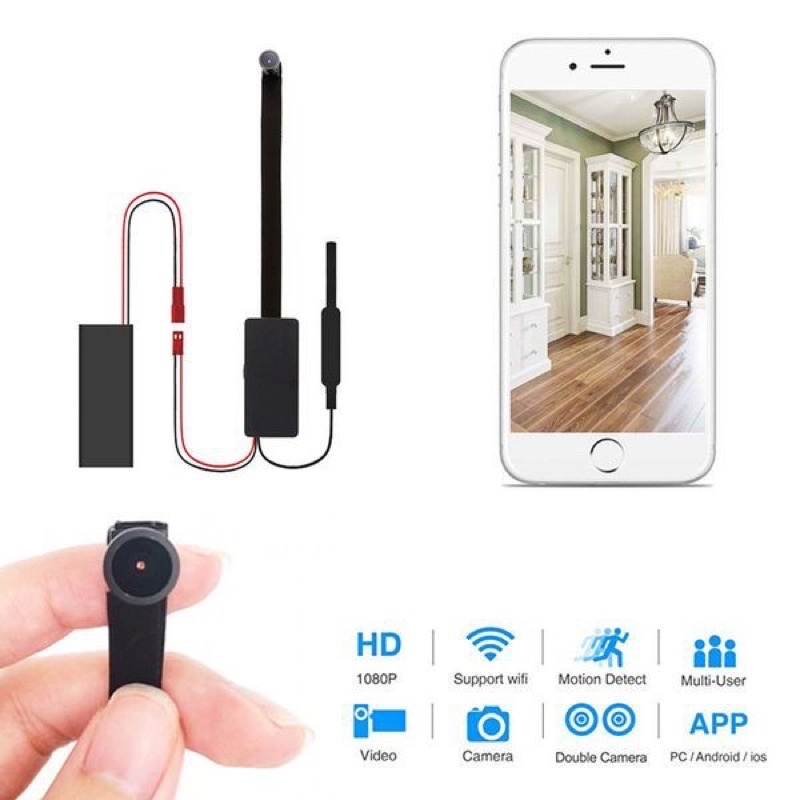 Camera mini V99pro(V99x)-1080p wifi xem qua đt