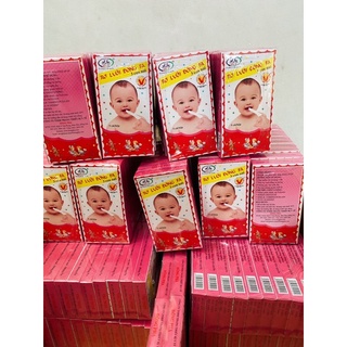 Gạc rơ lưỡi Đông Fa 3 con nai (1hộp 5 cái gạc)