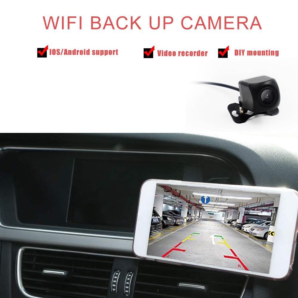 Camera Lùi Kết Nối Wifi Xem Trên Điện Thoại Dành Cho Ô Tô F-Car