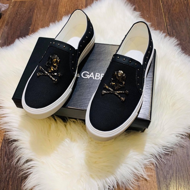 Giày lười [#PL] đầu lâu, không bay màu (fullbox) | BigBuy360 - bigbuy360.vn