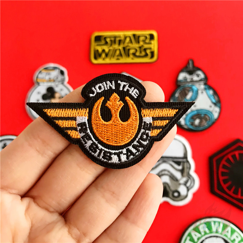 Miếng Dán Ủi Quần Áo  Kiểu Dáng Phim Star Wars / Darth Vader / Bb8