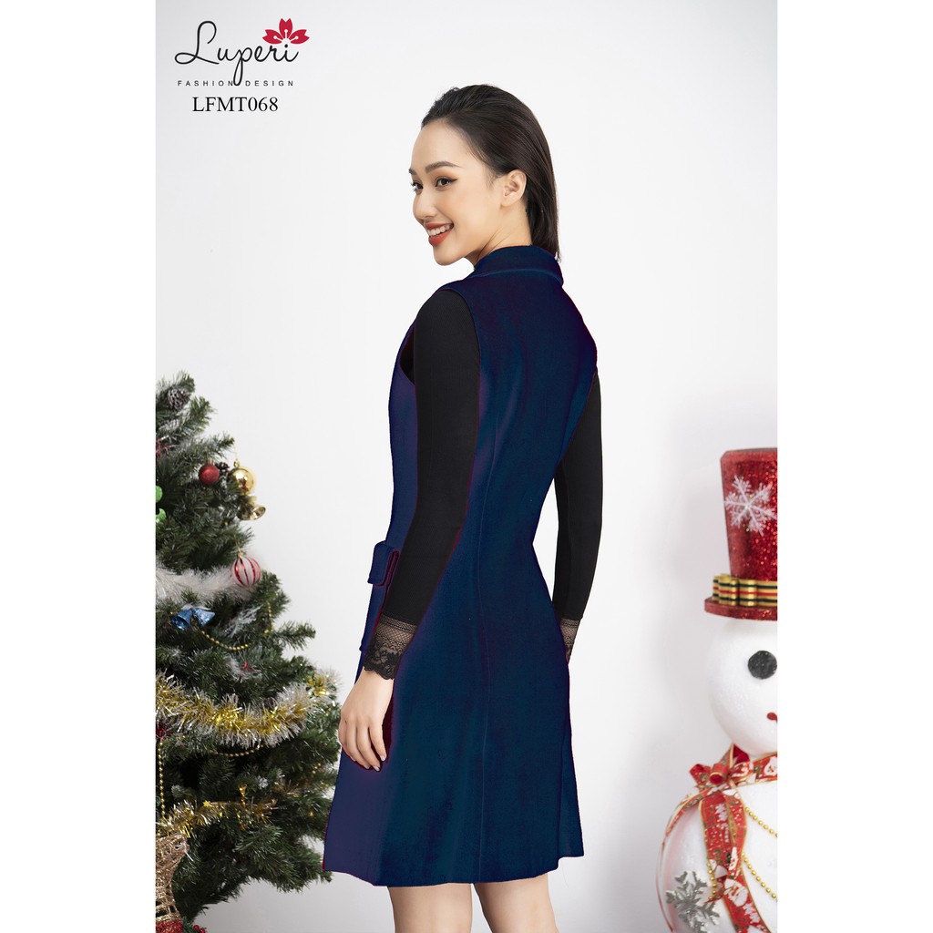 Áo Khoác Măng Tô Dáng Dài Sát Nách Túi Hộp LUPERI LFMT068 | BigBuy360 - bigbuy360.vn