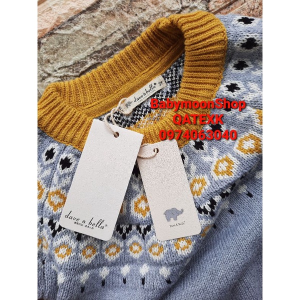 Áo Len Bé Trai Dave&Bella Dư Cực Chất