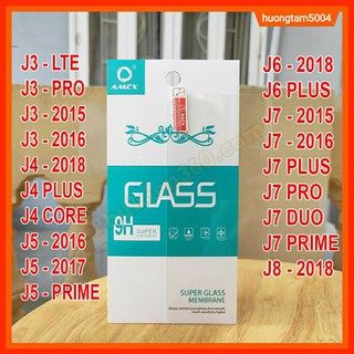 Kính Cường Lực Samsung Trong Suốt J2 Pro,J2 Prime,J3,J4,J4 Plus,J5,J5 Pro,J5