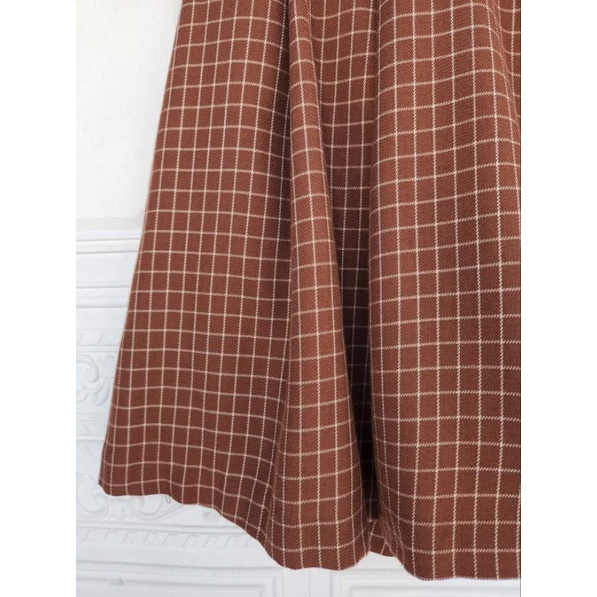 Chân váy 2hand Nhật màu nâu