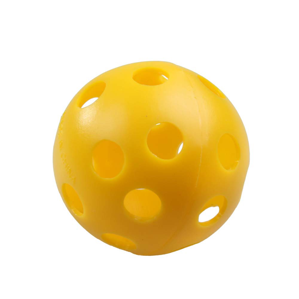 Set 12 quả bóng nhựa thiết kế lỗ rỗng dùng tập đánh golf