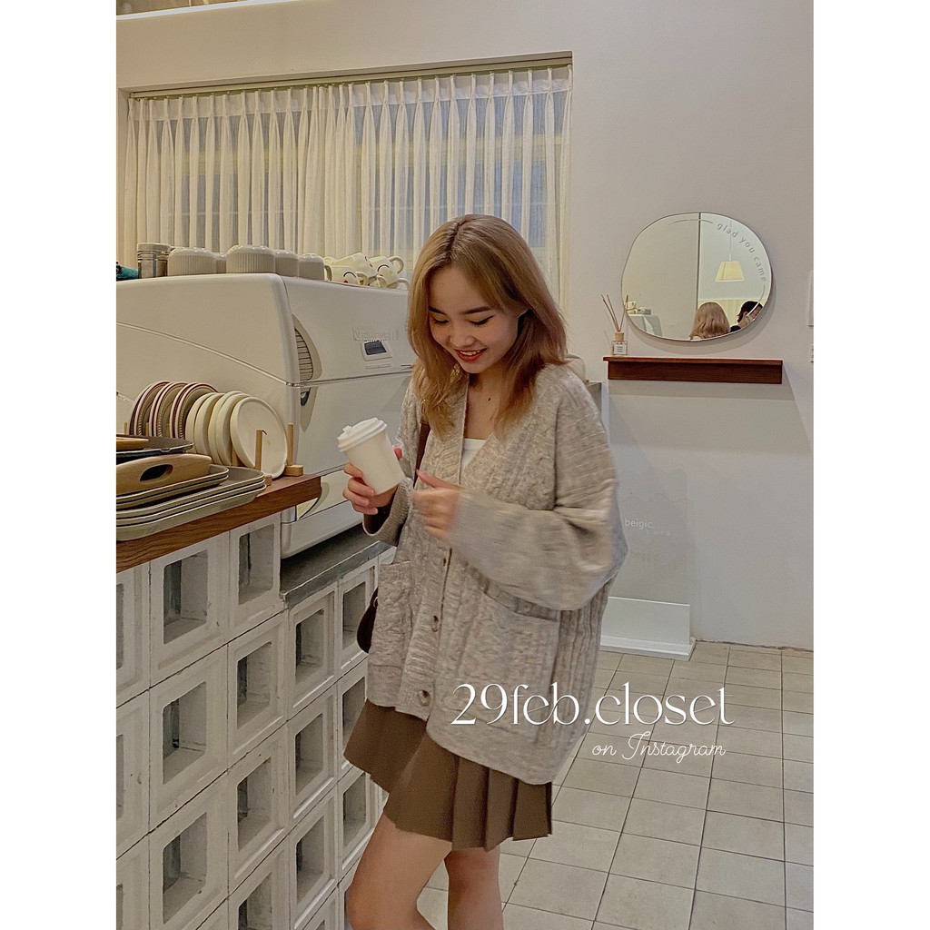 Áo khoác cardigan len thừng mác no.no chất đẹp nhiều màu (Ảnh video 29feb chụp) | BigBuy360 - bigbuy360.vn