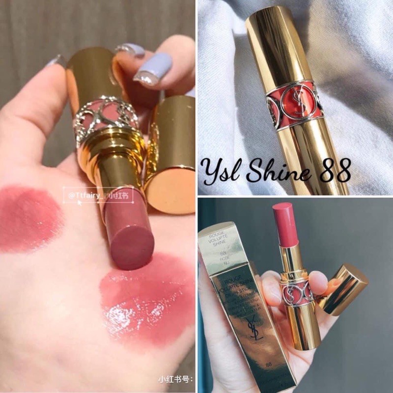 SON YSL ROUGE VOLUPTE SHINE Oil-In-Stick dưỡng có màu sẵn 82-84-88-101