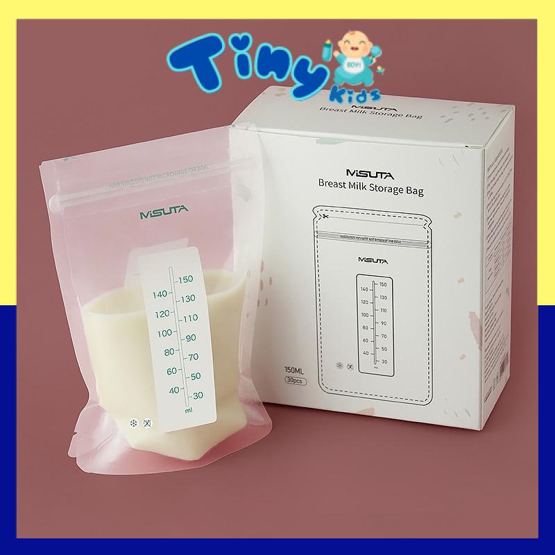 Túi trữ sữa Misuta 150/200ml, hộp 30 túi - Tiny Kids