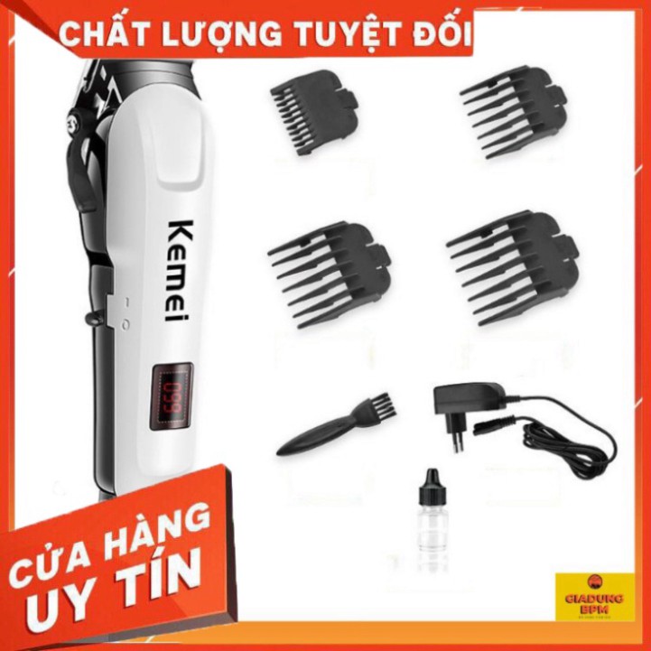 [BAO CHẤT] [Xịn Bao chất] Tông đơ cắt tóc chuyên nghiêp Kemei Km 809A- Kemei 1990