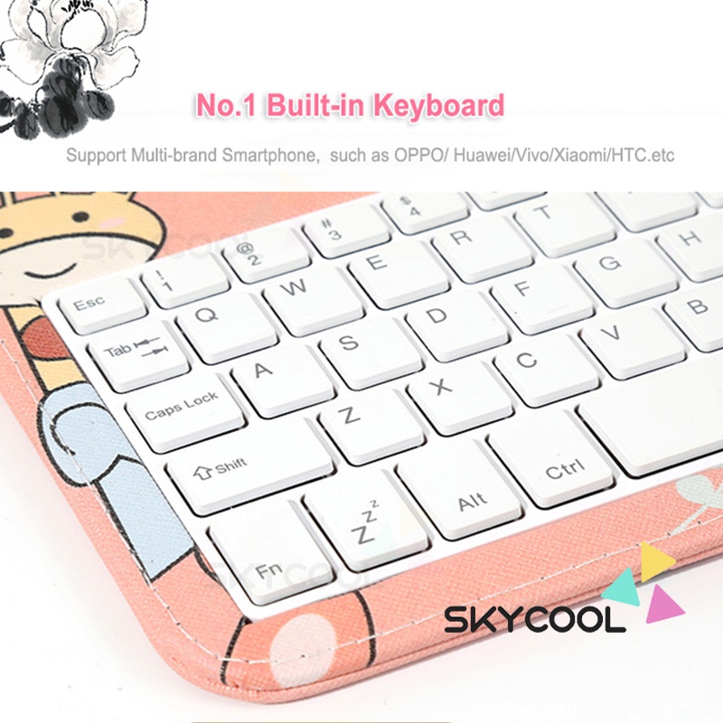 Bàn Phím Điện Thoại 4-8inch Android OTG Tablet